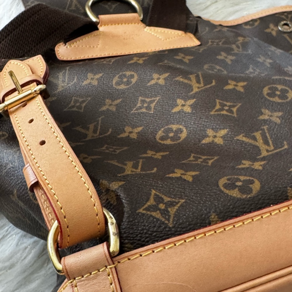 Louis Vuitton Brown Monogram Montsouris Backpack GM MINT condition! - Picture 11 of 16